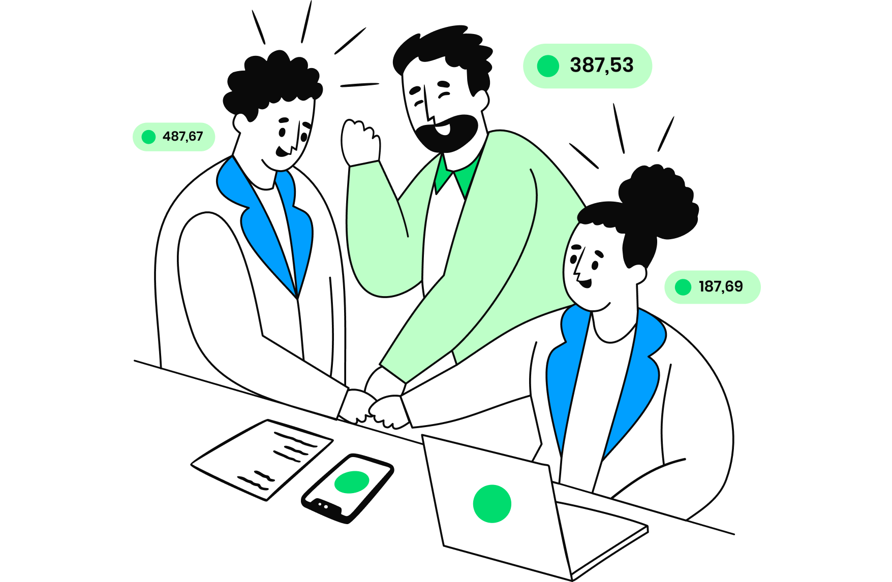 A "Spare CO<sub>{{co2}}</sub> to earn" market is emerging with apps such as Ciclogreen, Kiri, Ummadum, Rydeup or Lynes